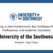 University of the Southwest: Nurturing an Ideal Environment that Facilitates Personal, Professional, and Academic Excellence